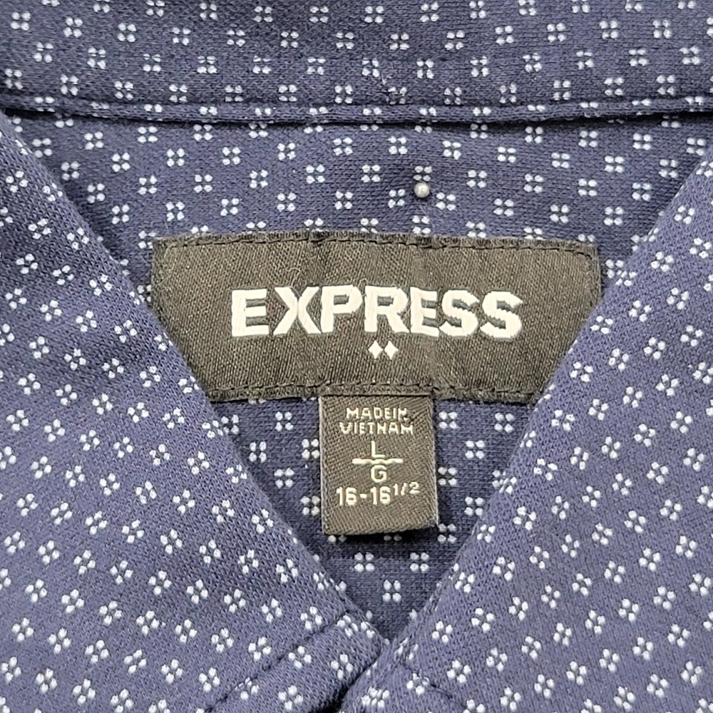 Express  Navy Blue Shirt Size L/G